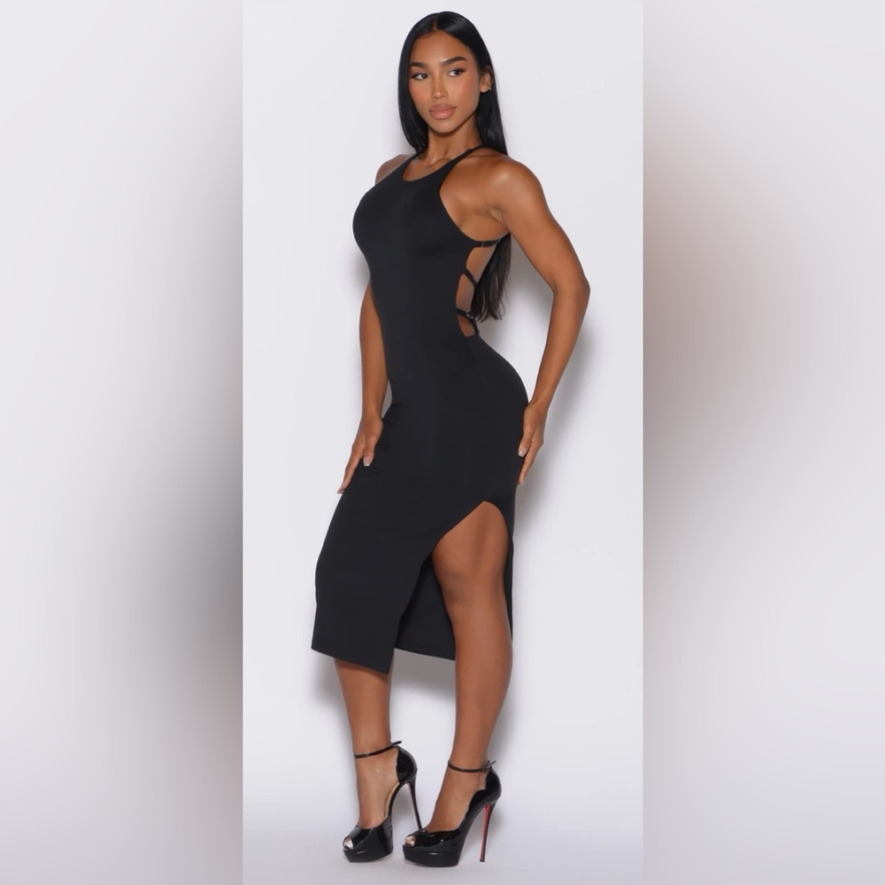 Bombshell Sportswear Bunny Dress - Black XXS - NWT